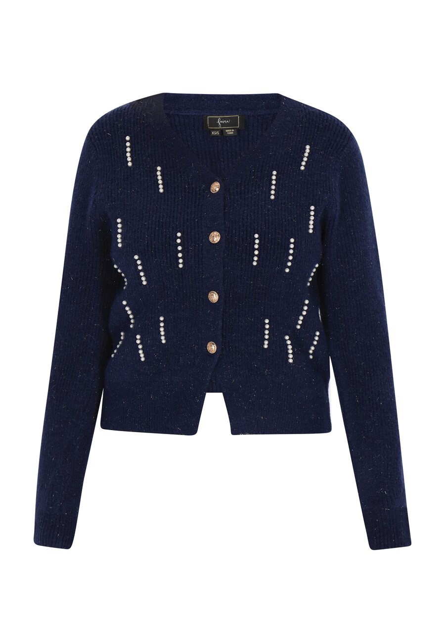 Вязаный кардиган faina, морской синий
Вязаный кардиган faina, морской синий