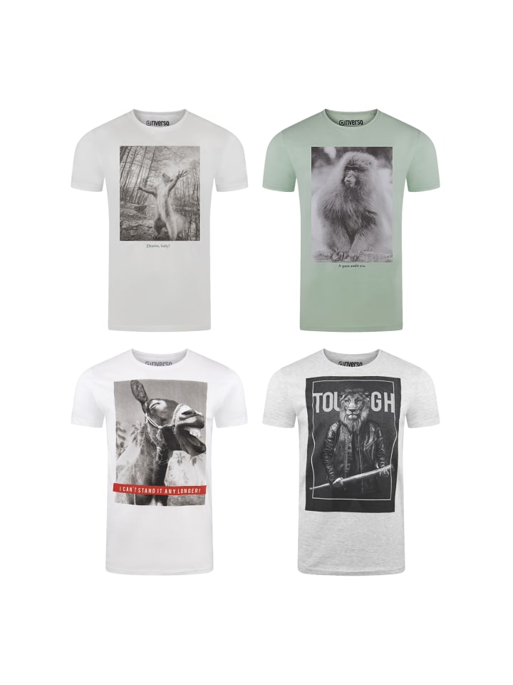 Футболка RIVCharly, упаковка из 4 штук, разноцветная riverso
Футболка RIVCharly, упаковка из 4 штук, разноцветная riverso