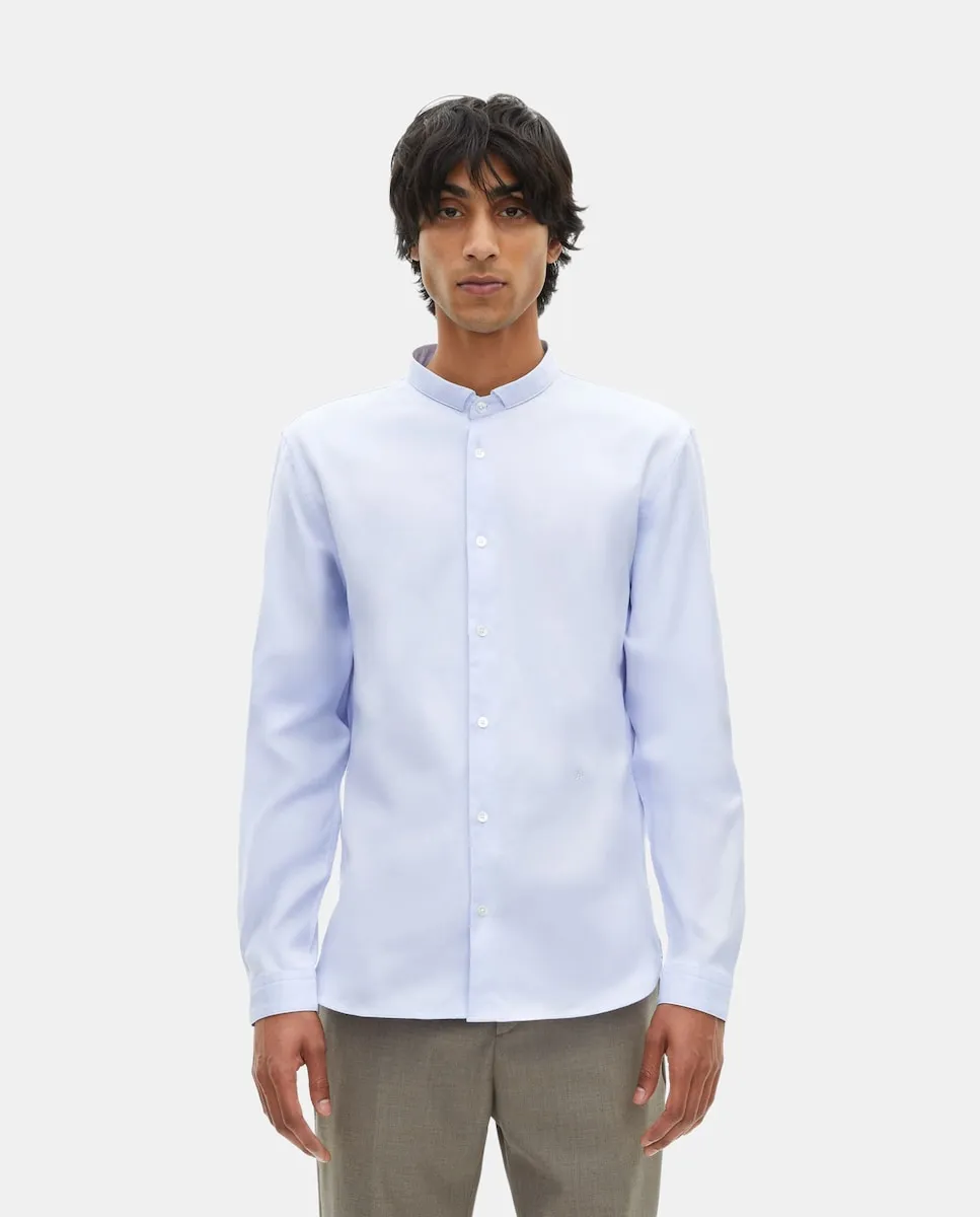 Мужская классическая рубашка с воротником офицерского типа The Kooples, синий
Мужская классическая рубашка с воротником офицерского типа The Kooples, синий