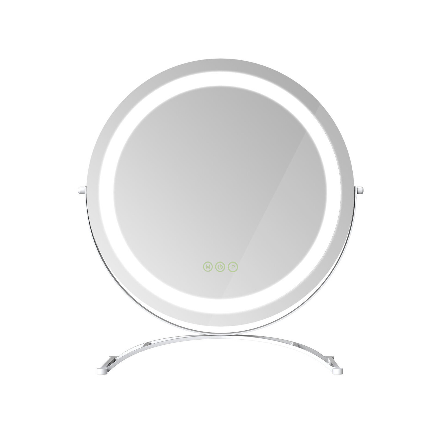 Косметическое зеркало с подсветкой белое ø40 см Emke, белый
Косметическое зеркало с подсветкой белое ø40 см Emke, белый