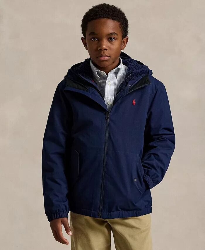 Водоотталкивающая куртка с капюшоном унисекс P-слой 1 Polo Ralph Lauren, розовый
Водоотталкивающая куртка с капюшоном унисекс P-слой 1 Polo Ralph Lauren, розовый