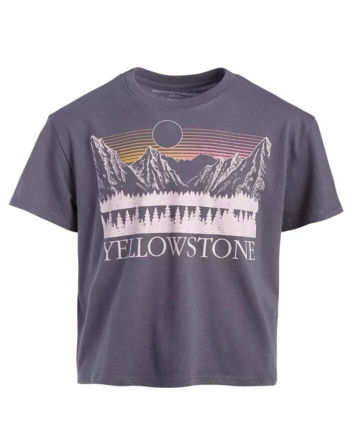 Футболка с короткими рукавами и рисунком Big Girls Yellowstone Grayson Threads Black, серый
Футболка с короткими рукавами и рисунком Big Girls Yellowstone Grayson Threads Black, серый