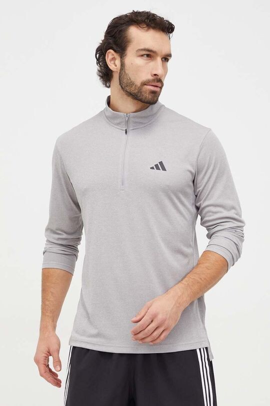Толстовка Training Essentials adidas Performance, серый 
Толстовка Training Essentials adidas Performance, серый