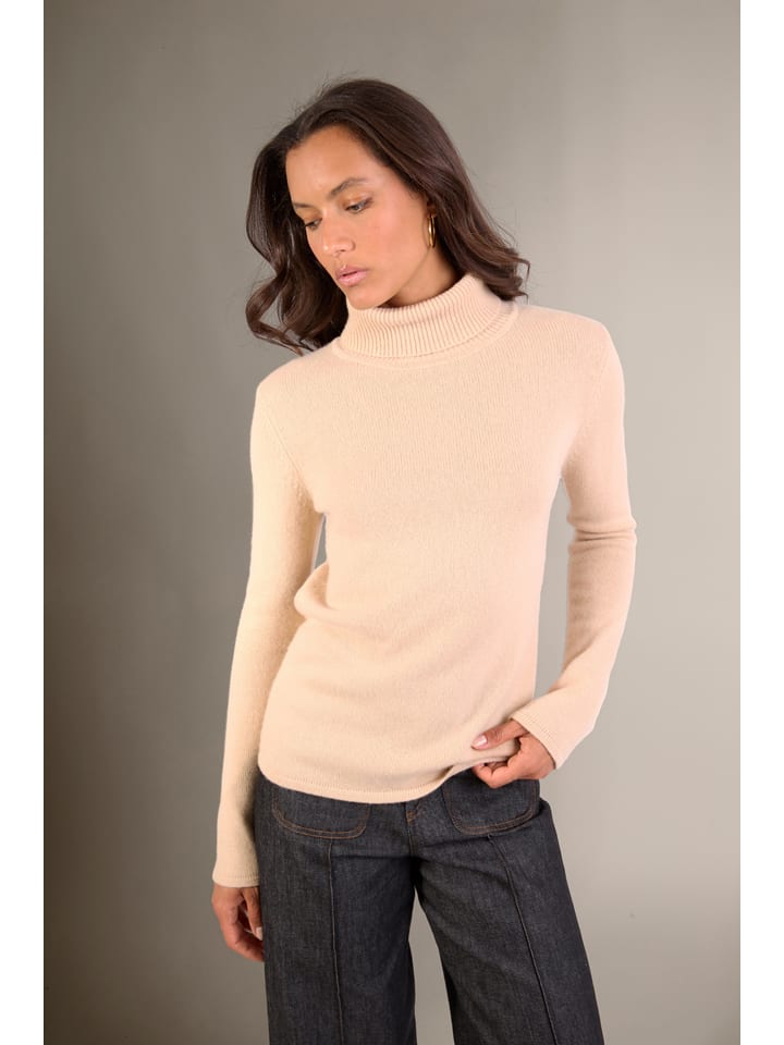 Perfect Cashmere Кашемировый свитер с высоким воротником бежевого цвета
Perfect Cashmere Кашемировый свитер с высоким воротником бежевого цвета