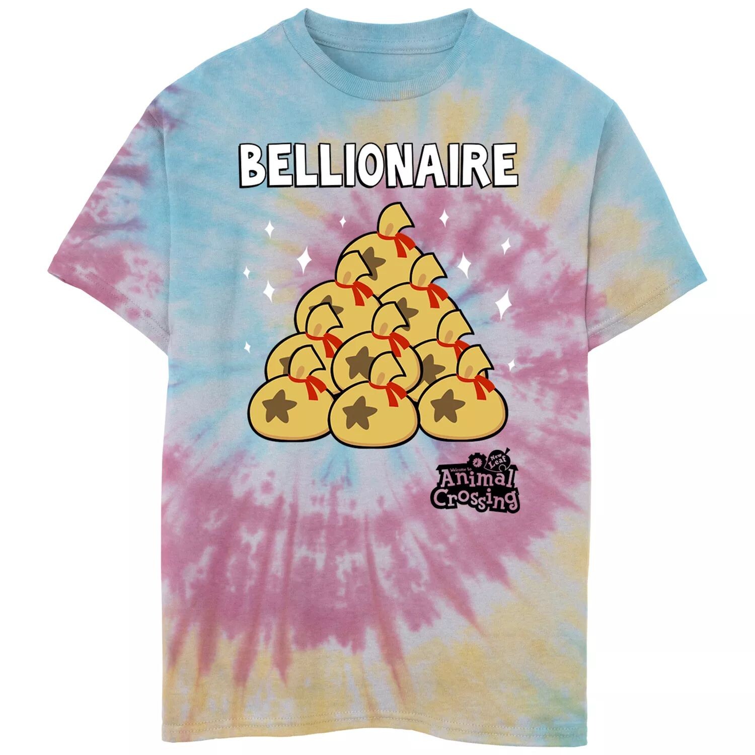 Футболка с рисунком тай-дай Nintendo Animal Crossing Bellionaire для мальчиков 8–20 лет Licensed Character
Футболка с рисунком тай-дай Nintendo Animal Crossing Bellionaire для мальчиков 8–20 лет Licensed Character