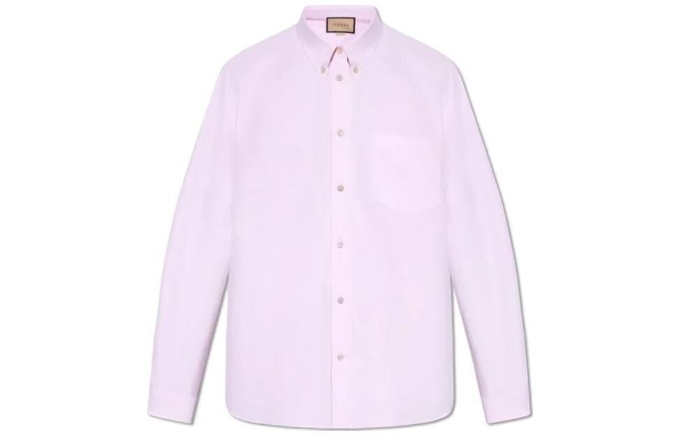 Рубашка мужская розовая Gucci, розовый
Рубашка мужская розовая Gucci, розовый