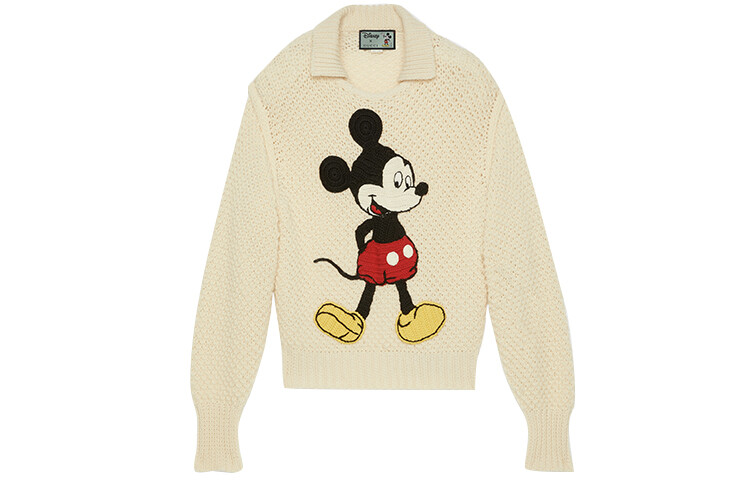 Свитер женский Disney x Gucci, слоновая кость
Свитер женский Disney x Gucci, слоновая кость