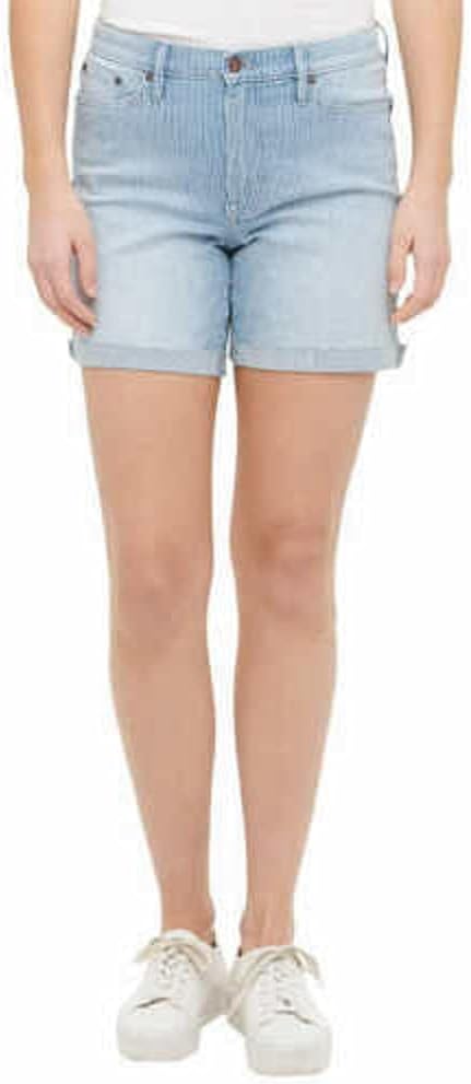 Женские джинсовые шорты Calvin Klein Jeans с отворотами и манжетами, Railroad Stripe
Женские джинсовые шорты Calvin Klein Jeans с отворотами и манжетами, Railroad Stripe