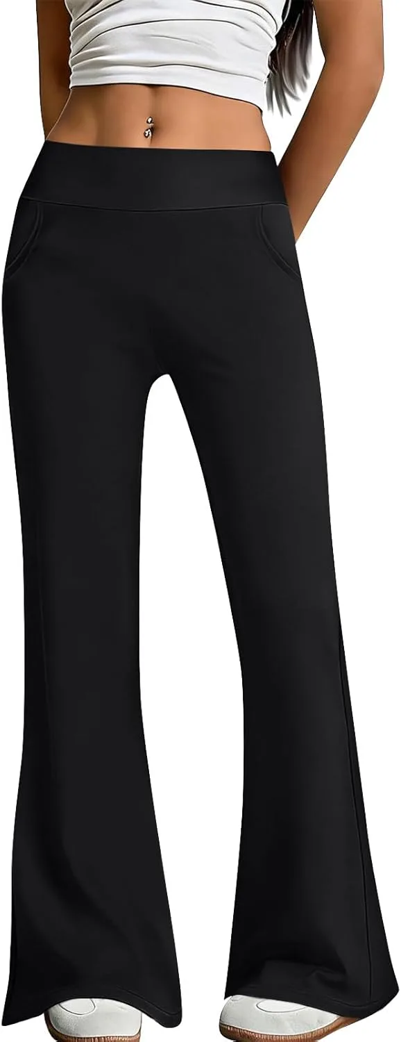 Женские брюки с высокой талией для офиса Shusuen
Женские брюки с высокой талией для офиса Shusuen