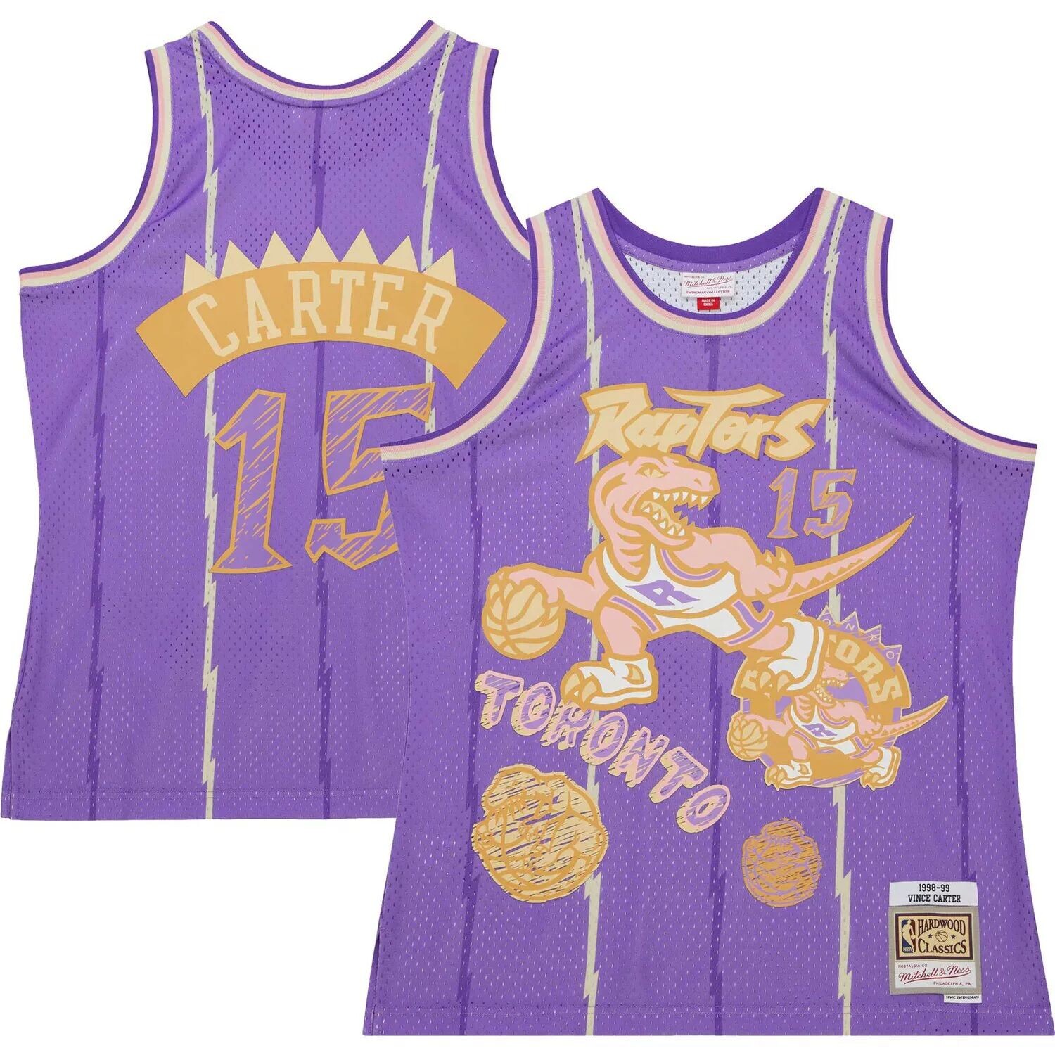 Мужская фиолетовая мужская майка Mitchell & Ness Vince Carter Toronto Raptors Swingman Sidewalk Sketch, Фиолетовый, Мужская фиолетовая мужская майка Mitchell & Ness Vince Carter Toronto Raptors Swingman Sidewalk Sketch
Мужская фиолетовая мужская майка Mitchell & Ness Vince Carter Toronto Raptors Swingman Sidewalk Sketch, Фиолетовый, Мужская фиолетовая мужская майка Mitchell & Ness Vince Carter Toronto Raptors Swingman Sidewalk Sketch