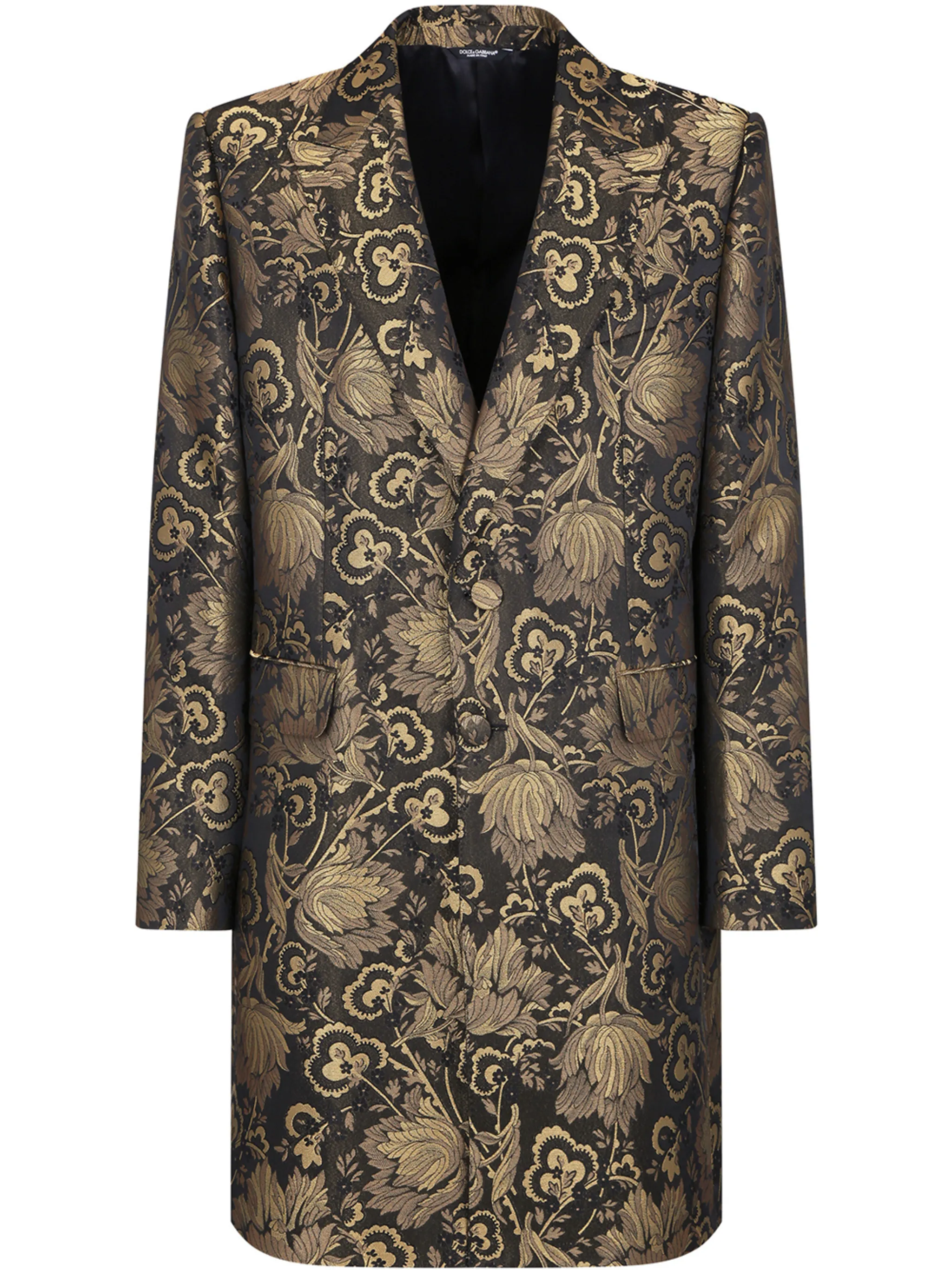 Жаккардовое пальто Dolce & Gabbana, черный
Жаккардовое пальто Dolce & Gabbana, черный
