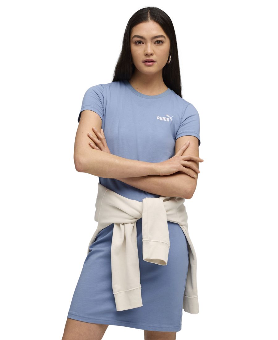 Женское облегающее платье с коротким рукавом Puma, Cool Blue
Женское облегающее платье с коротким рукавом Puma, Cool Blue