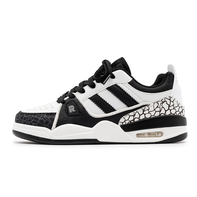 DD&OO Скользостойкие и износостойкие низкие скейтерские кроссовки унисекс бело-черные, цвет White Black
DD&OO Скользостойкие и износостойкие низкие скейтерские кроссовки унисекс бело-черные, цвет White Black