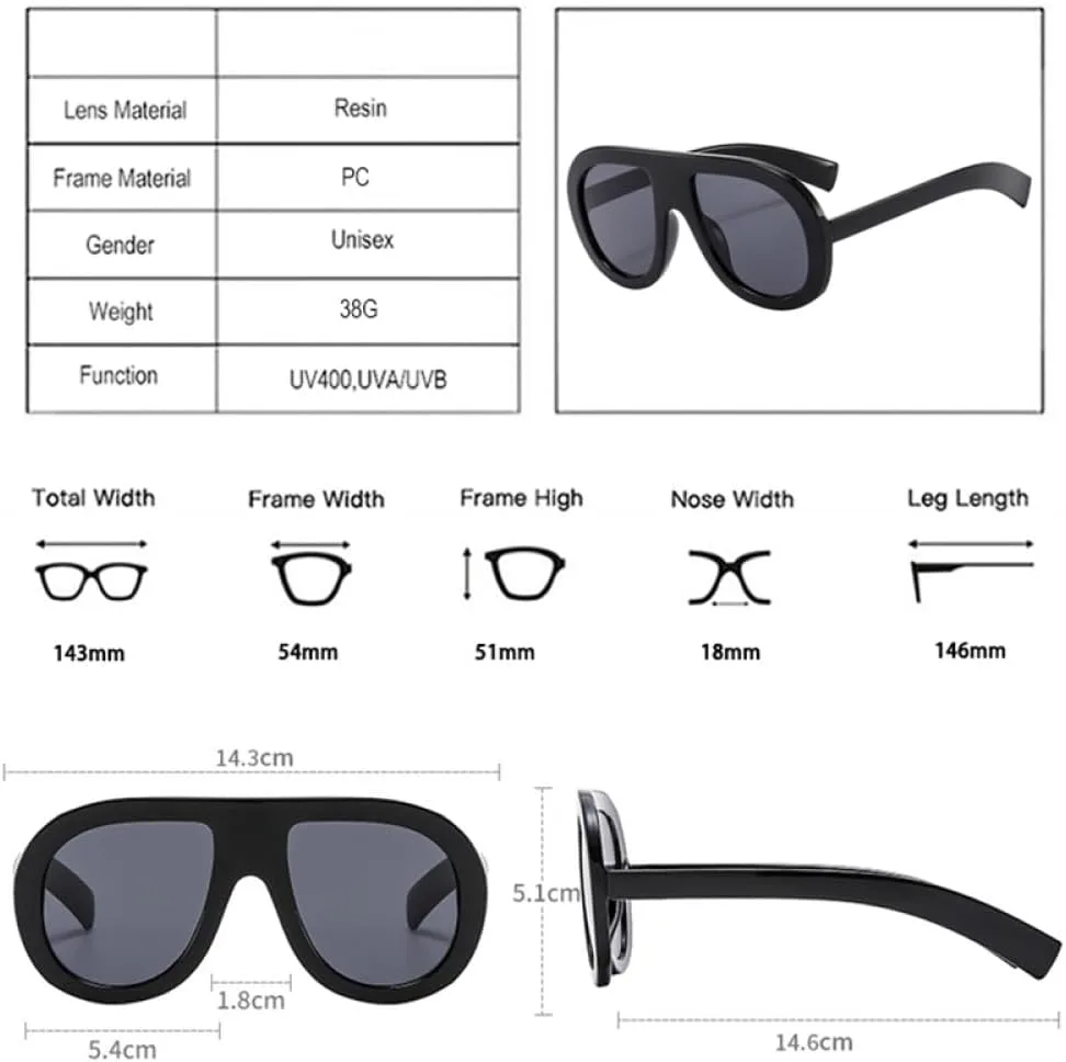 Популярные модные солнцезащитные очки для женщин, ретро, двухцветные, для мужчин, панк, градиентные, с защитой от УФ-излучения UV400 TYUVIVO, Black Tea Gray
Популярные модные солнцезащитные очки для женщин, ретро, двухцветные, для мужчин, панк, градиентные, с защитой от УФ-излучения UV400 TYUVIVO, Black Tea Gray