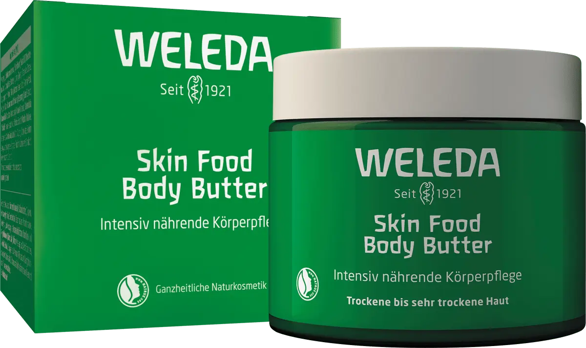 Масло для тела Skin Food в стеклянной банке 150мл Weleda
Масло для тела Skin Food в стеклянной банке 150мл Weleda