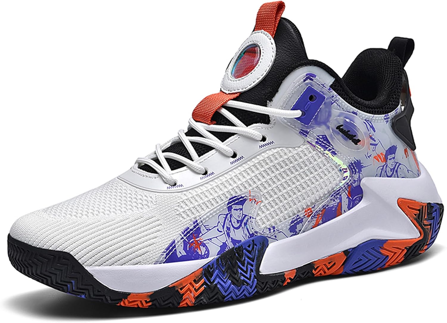 Мужские баскетбольные кроссовки, дышащие кроссовки для ходьбы, профессиональные баскетбольные, спортивные, теннисные, беговые кроссовки, баскетбольные кроссовки, высокие баскетбольные кроссовки, боевые баскетбольные кроссовки Vtiao, белый/фиолет...
Мужские баскетбольные кроссовки, дышащие кроссовки для ходьбы, профессиональные баскетбольные, спортивные, теннисные, беговые кроссовки, баскетбольные кроссовки, высокие баскетбольные кроссовки, боевые баскетбольные кроссовки Vtiao, белый/фиолет...