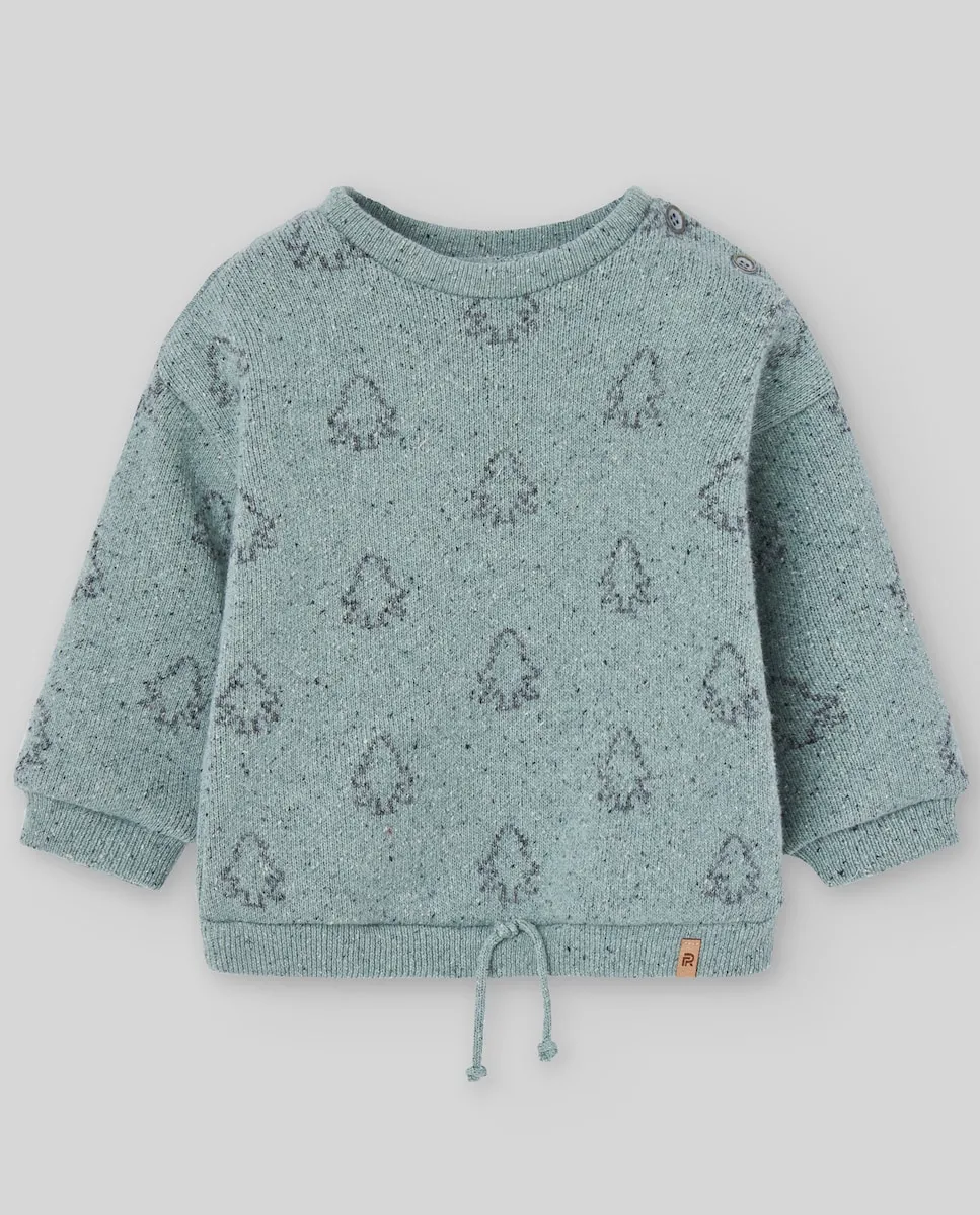 Вязаный свитер для младенца из коллекции Барни PAZ Rodríguez, светло-зеленый
Вязаный свитер для младенца из коллекции Барни PAZ Rodríguez, светло-зеленый