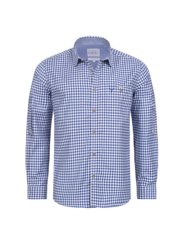 Традиционная рубашка Sepp с длинными рукавами синего цвета Nübler
Традиционная рубашка Sepp с длинными рукавами синего цвета Nübler