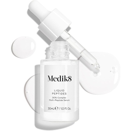 Liquid Peptides 30% Мультипептидная сыворотка против старения - Нацелена на дроны Medik8
Liquid Peptides 30% Мультипептидная сыворотка против старения - Нацелена на дроны Medik8