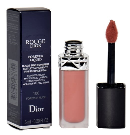 Губная помада, оттенок 100 Forever Nude, 6 мл Dior, Rouge Forever
Губная помада, оттенок 100 Forever Nude, 6 мл Dior, Rouge Forever