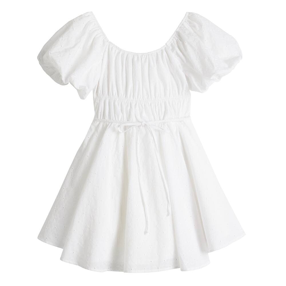 Платье с присборенными рукавами и объемными рукавами для девочек 7–16 лет Poppies & Roses, белый
Платье с присборенными рукавами и объемными рукавами для девочек 7–16 лет Poppies & Roses, белый