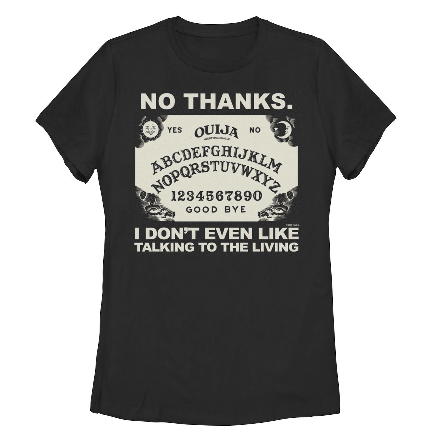 Футболка с рисунком «Нет, спасибо» для юниоров Ouija Licensed Character
Футболка с рисунком «Нет, спасибо» для юниоров Ouija Licensed Character