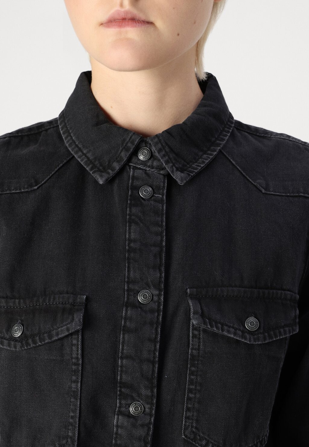 Платье из денима NMNEW DRESS Noisy May, черный
Платье из денима NMNEW DRESS Noisy May, черный