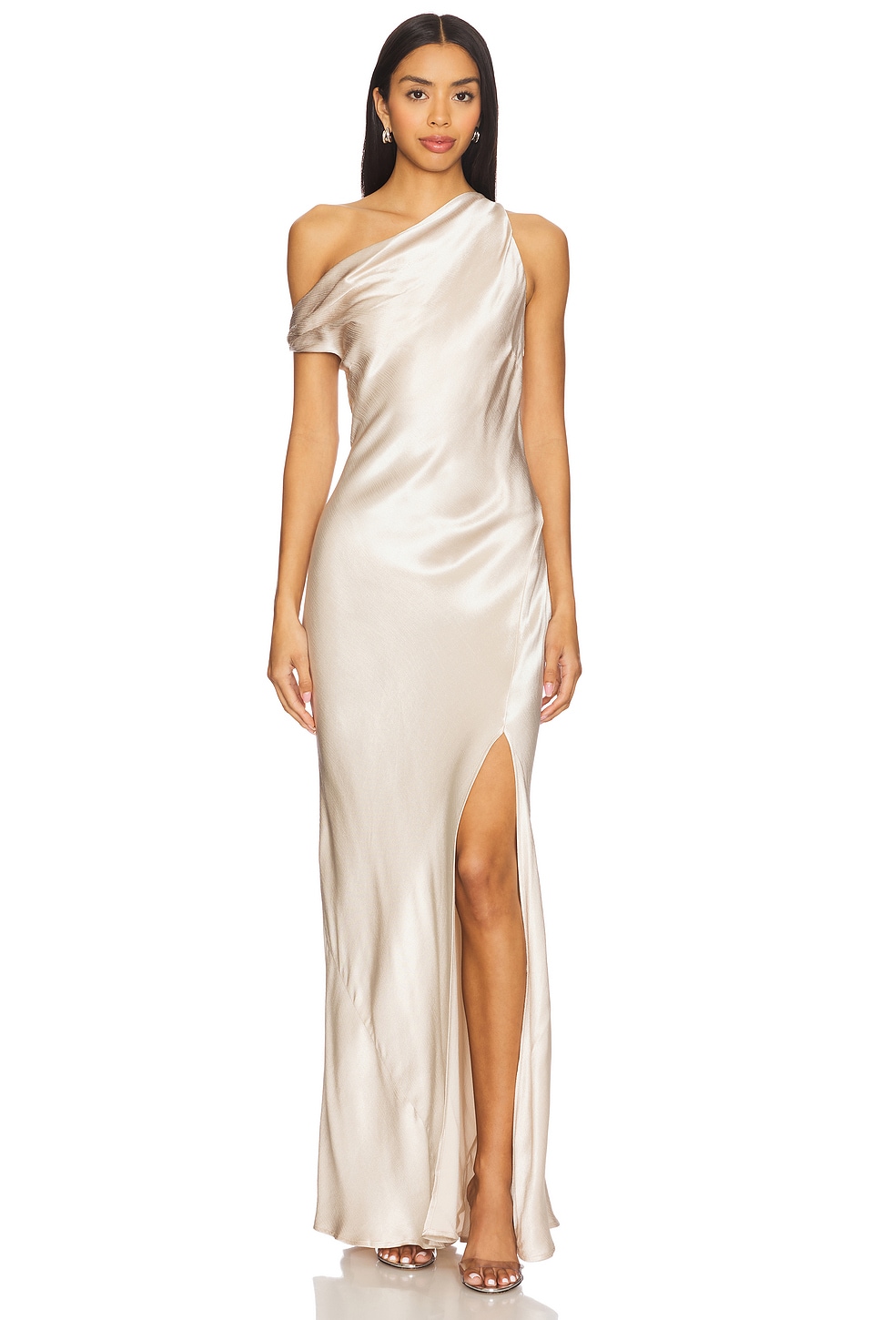 Асимметричное платье Sol от Bec + Bridge, sand
Асимметричное платье Sol от Bec + Bridge, sand