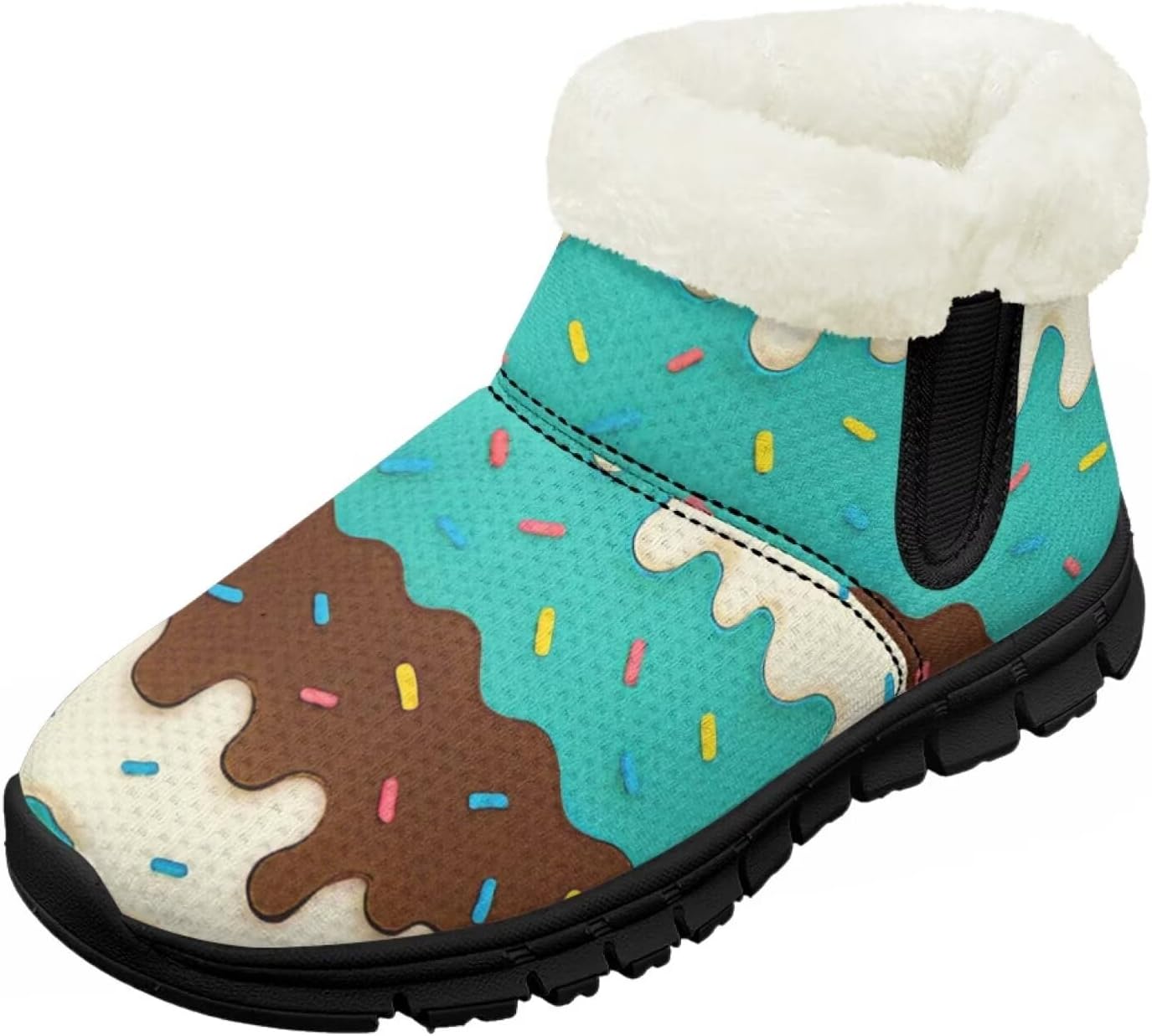 Детские зимние ботинки для девочек с меховой подкладкой, короткие, с противоскользящей подошвой, легкие, теплые ботиночки на молнии Pointodoor, Moon Sun
Детские зимние ботинки для девочек с меховой подкладкой, короткие, с противоскользящей подошвой, легкие, теплые ботиночки на молнии Pointodoor, Moon Sun