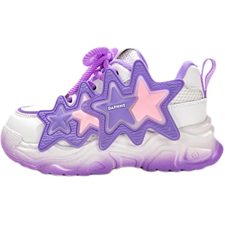 Дышащая, увеличивающая рост, нескользящая, износостойкая детская обувь для активного отдыха DAPHNE KIDS, белый/фиолетовый
Дышащая, увеличивающая рост, нескользящая, износостойкая детская обувь для активного отдыха DAPHNE KIDS, белый/фиолетовый