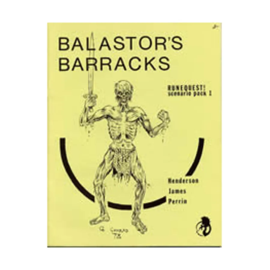 Модуль Balastor's Barracks, RuneQuest (Chaosium)
Модуль Balastor's Barracks, RuneQuest (Chaosium)