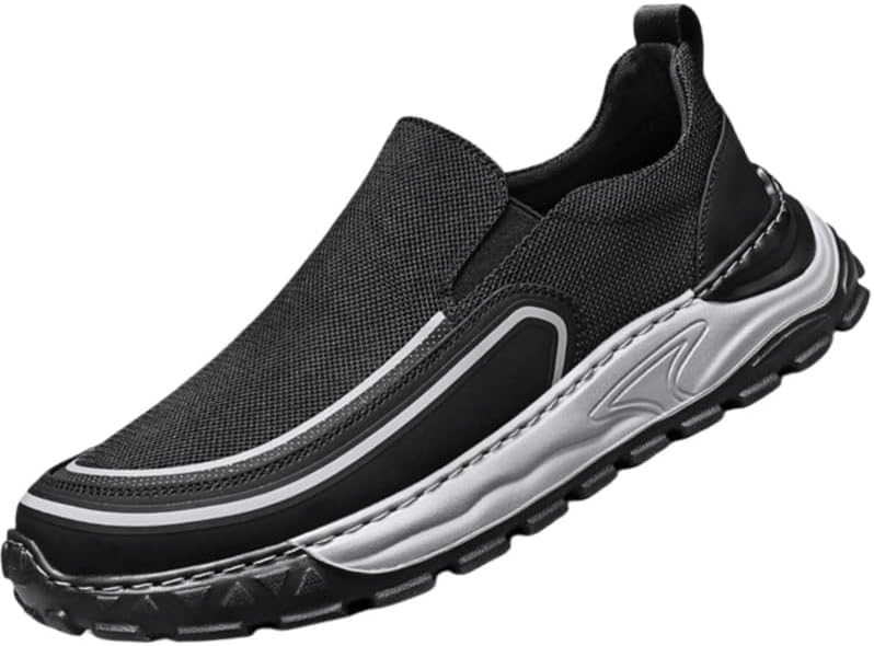 Мужские летние кроссовки из сетки, дышащие, повседневные, спортивные с толстой подошвой, противоскользящие и долговечные, подходят для повседневного использования на улице Fmshi, черный
Мужские летние кроссовки из сетки, дышащие, повседневные, спортивные с толстой подошвой, противоскользящие и долговечные, подходят для повседневного использования на улице Fmshi, черный