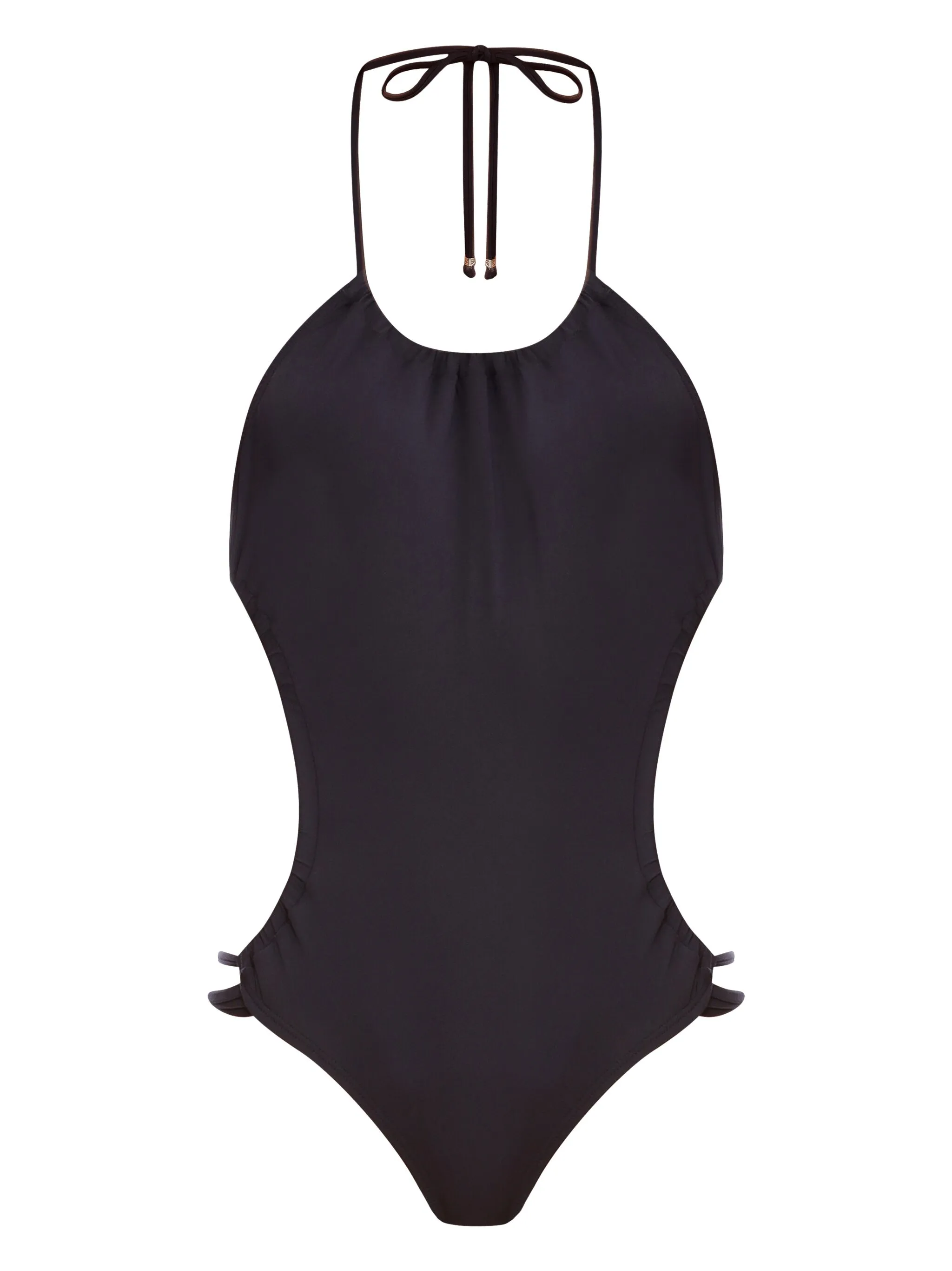 Слитный купальник с завязками Amir Slama, черный
Слитный купальник с завязками Amir Slama, черный