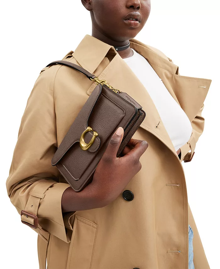 Мини-сумка через плечо Mini Tabby из гладкой кожи Polished Pebble, 20 см COACH, серый
Мини-сумка через плечо Mini Tabby из гладкой кожи Polished Pebble, 20 см COACH, серый