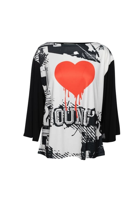 Прозрачный топ с широкими рукавами Conquista, черный
Прозрачный топ с широкими рукавами Conquista, черный