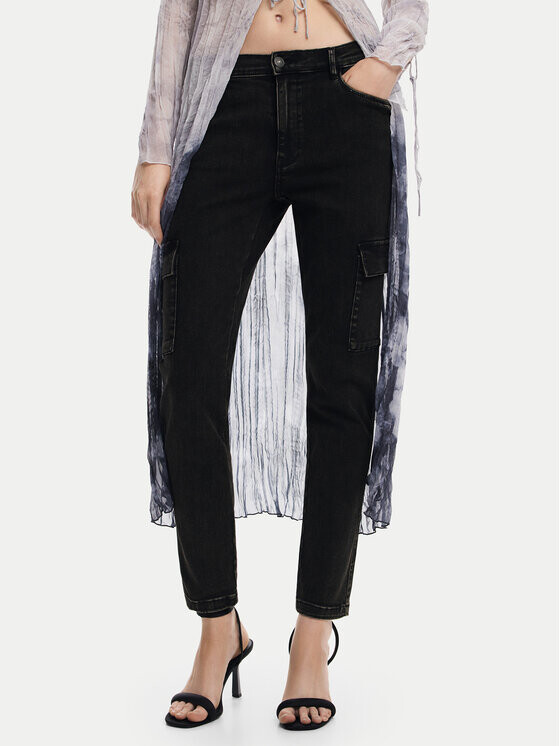 Джинсы узкого кроя Desigual, черный
Джинсы узкого кроя Desigual, черный