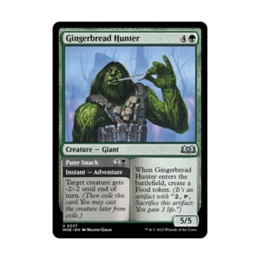 CCG Пряничный охотник (U), MTG - Wilds of Eldraine
CCG Пряничный охотник (U), MTG - Wilds of Eldraine