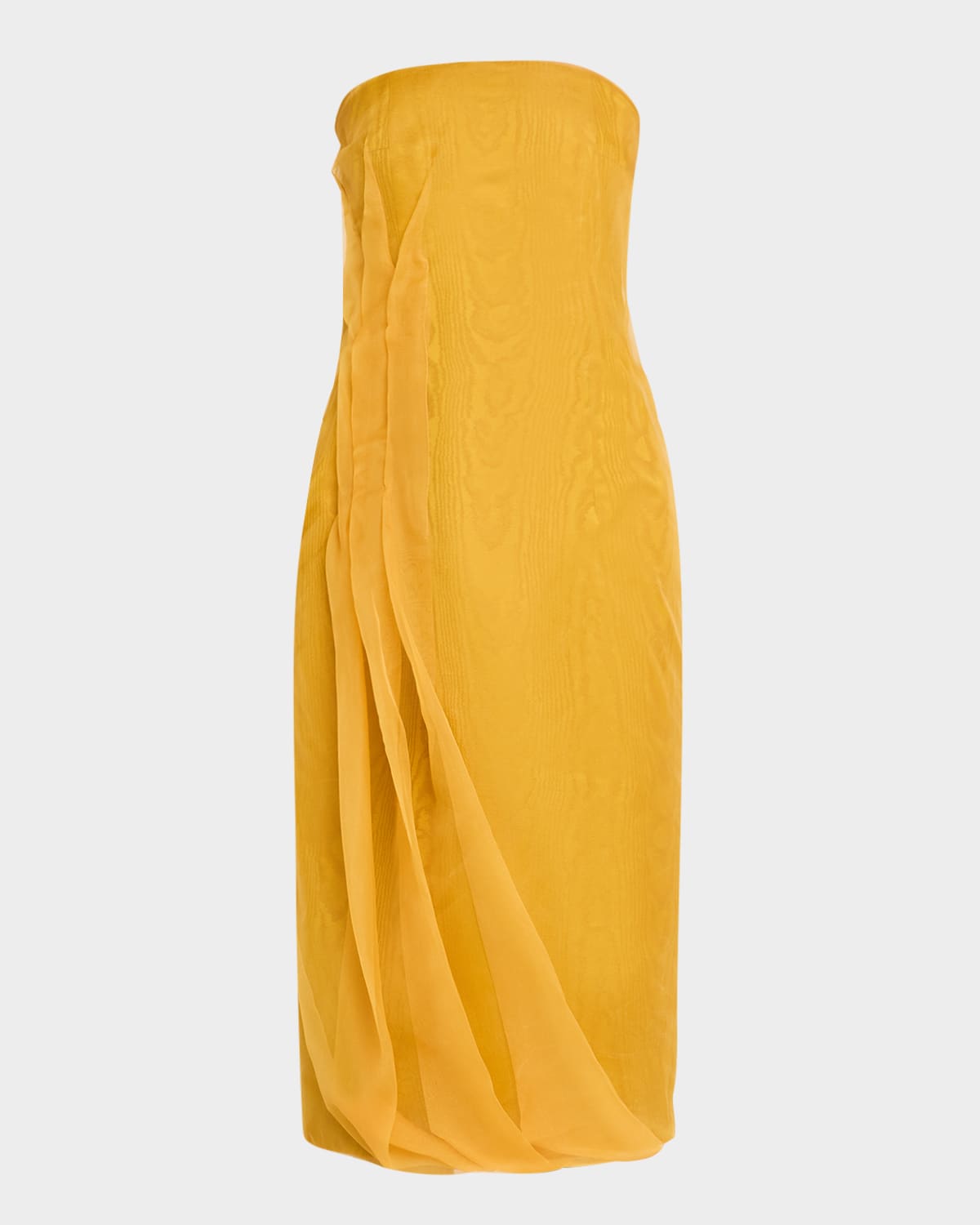 Платье без бретелек с оборками Aracely Faille Emilia Wickstead, цвет ochre
Платье без бретелек с оборками Aracely Faille Emilia Wickstead, цвет ochre