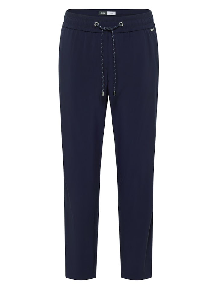 Брюки свободного кроя синего цвета Cecil
Брюки свободного кроя синего цвета Cecil