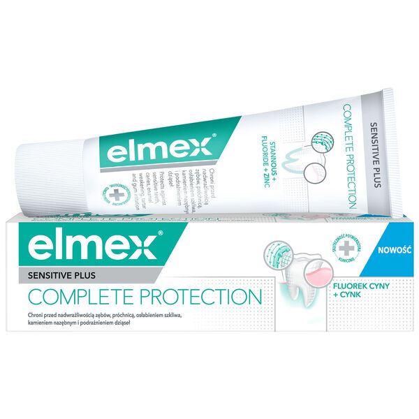 Зубная паста, 75 мл Elmex Sensitive complete protection
Зубная паста, 75 мл Elmex Sensitive complete protection