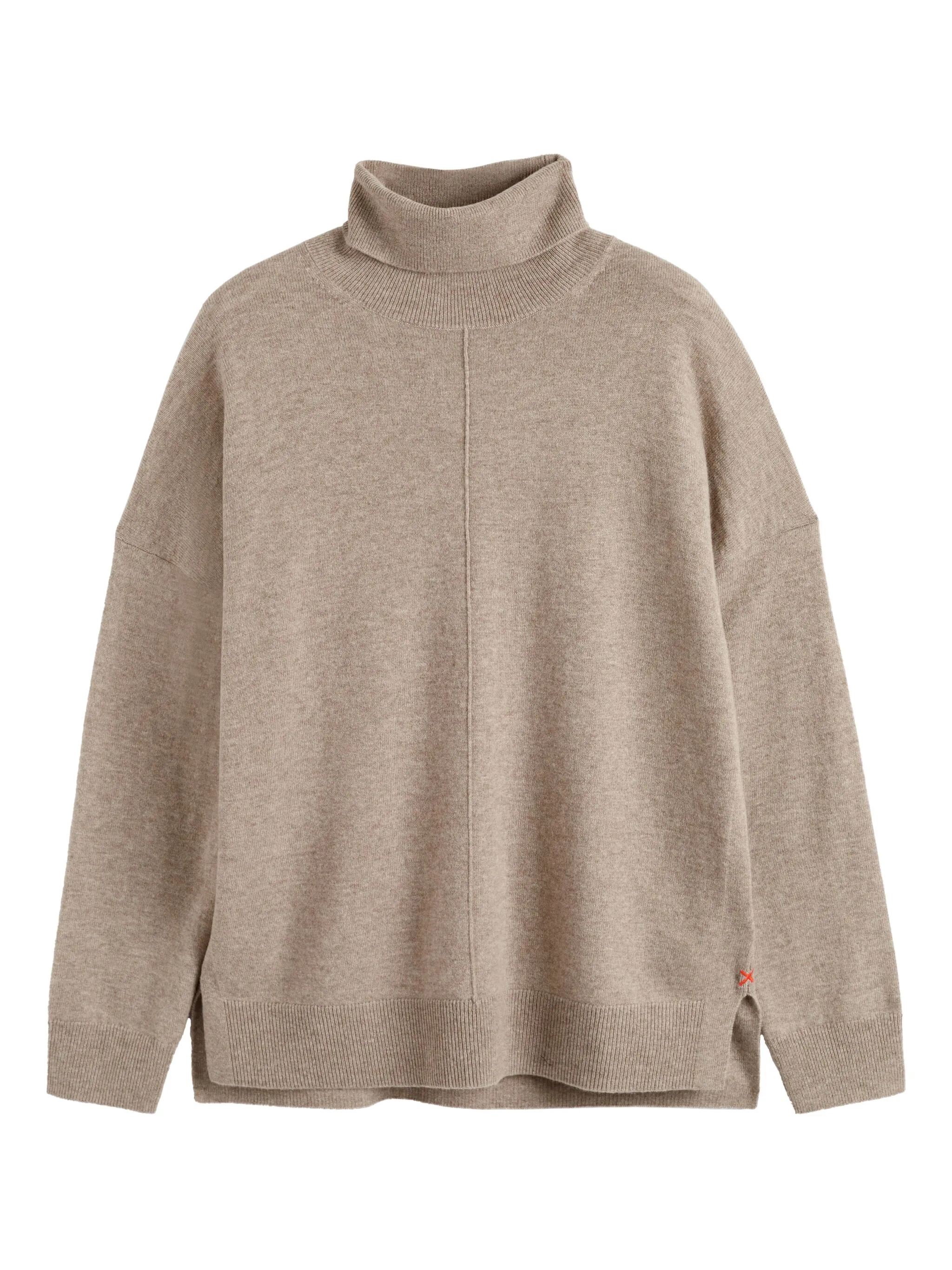 Джемпер с высоким воротником и разрезами Chinti & Parker, бежевый
Джемпер с высоким воротником и разрезами Chinti & Parker, бежевый