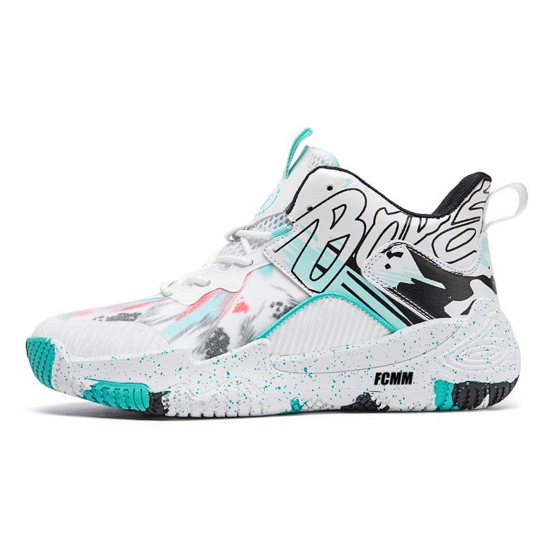 Противоскользящие и дышащие детские баскетбольные кроссовки для подростков FCMM, белый/зеленый/черный
Противоскользящие и дышащие детские баскетбольные кроссовки для подростков FCMM, белый/зеленый/черный