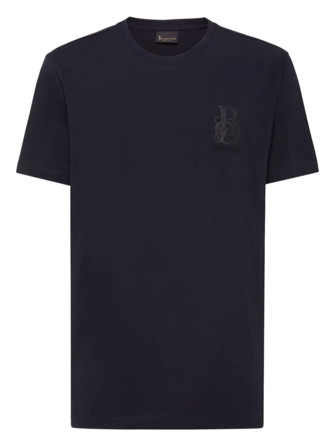 Футболка с вышитым логотипом Billionaire, синий
Футболка с вышитым логотипом Billionaire, синий
