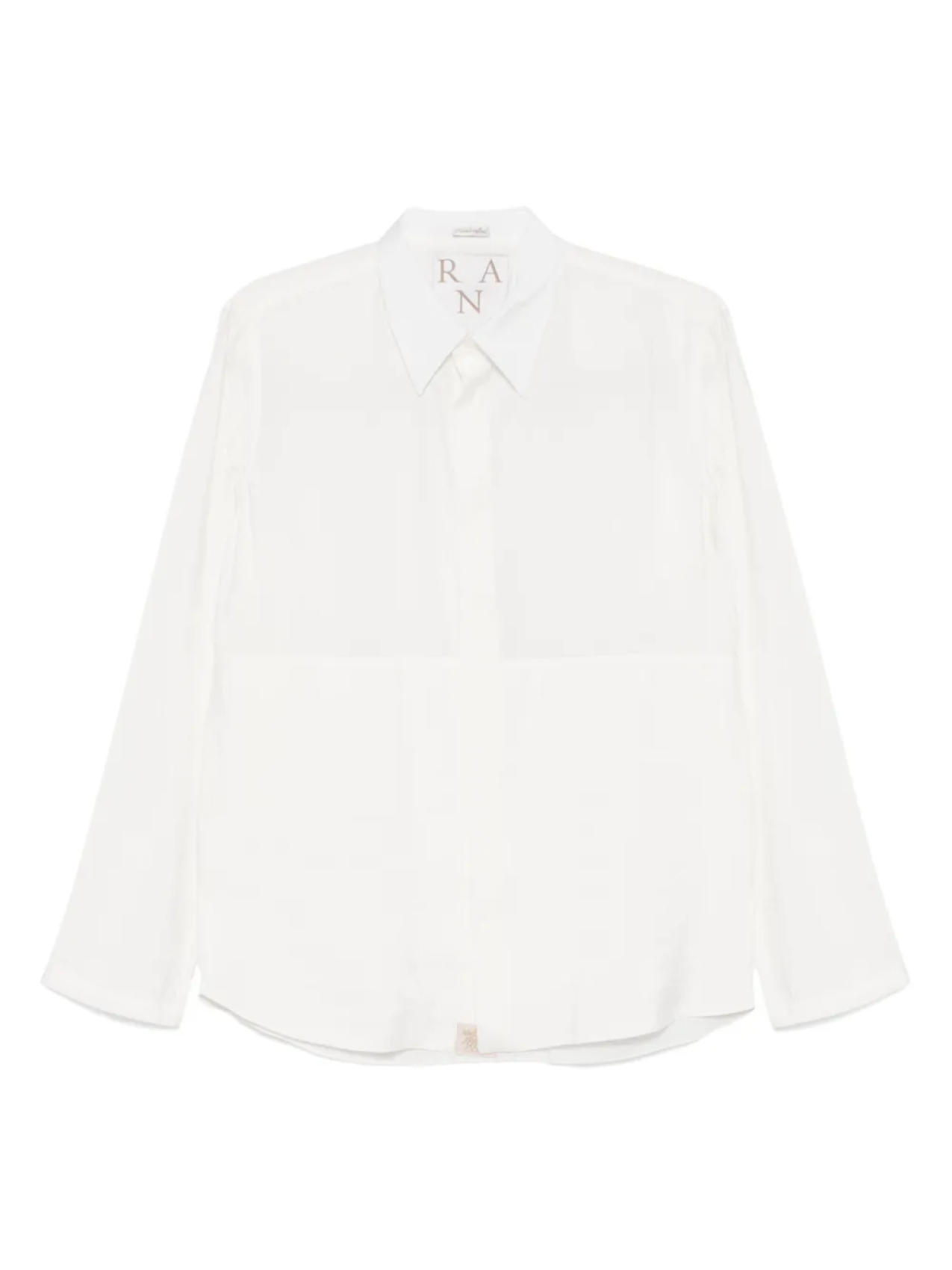 Рубашка с жатым эффектом RANRA, белый
Рубашка с жатым эффектом RANRA, белый