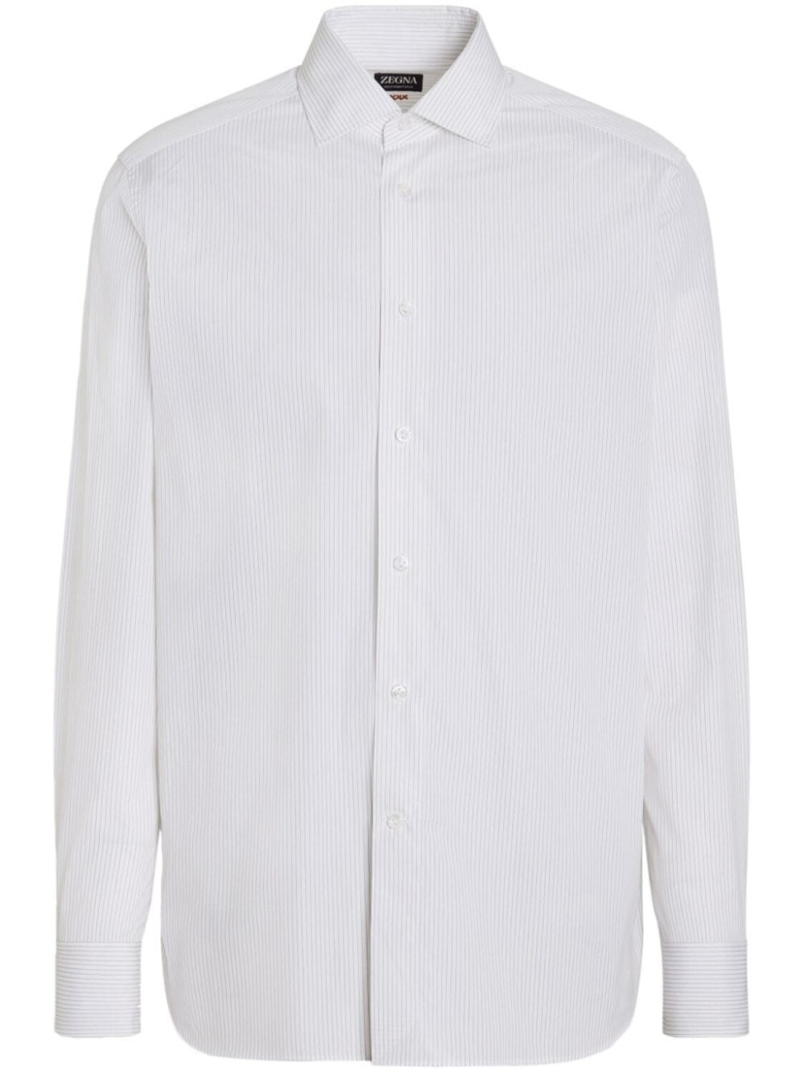 Полосатая хлопковая рубашка Zegna
Полосатая хлопковая рубашка Zegna