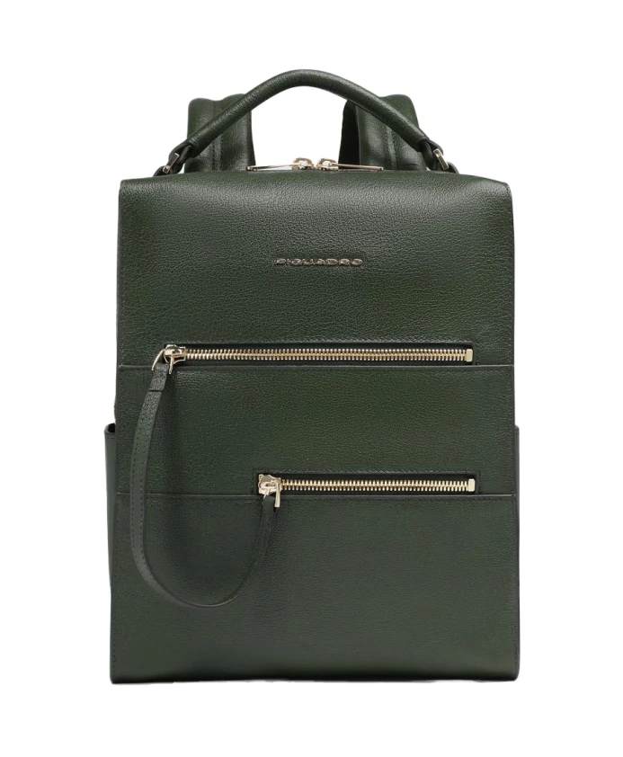 Женский рюкзак с отделением для iPad, с защитой от RFID-сканирования. Piquadro, зеленый
Женский рюкзак с отделением для iPad, с защитой от RFID-сканирования. Piquadro, зеленый