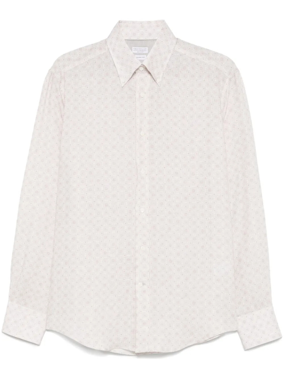 Рубашка Brunello Cucinelli с принтом, нейтральный
Рубашка Brunello Cucinelli с принтом, нейтральный