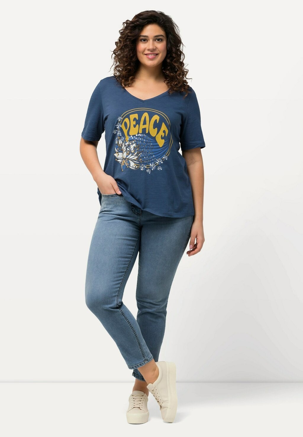 Джинсы облегающего кроя SARAH ZIERSTEINE STRETCH Ulla Popken, светло-голубой
Джинсы облегающего кроя SARAH ZIERSTEINE STRETCH Ulla Popken, светло-голубой