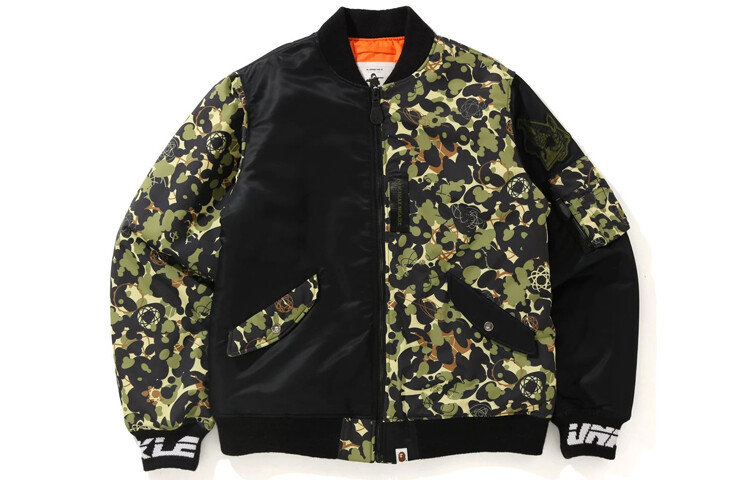 BAPE UNKLE Куртка мужская черная камуфляжная A Bathing Ape, черный
BAPE UNKLE Куртка мужская черная камуфляжная A Bathing Ape, черный