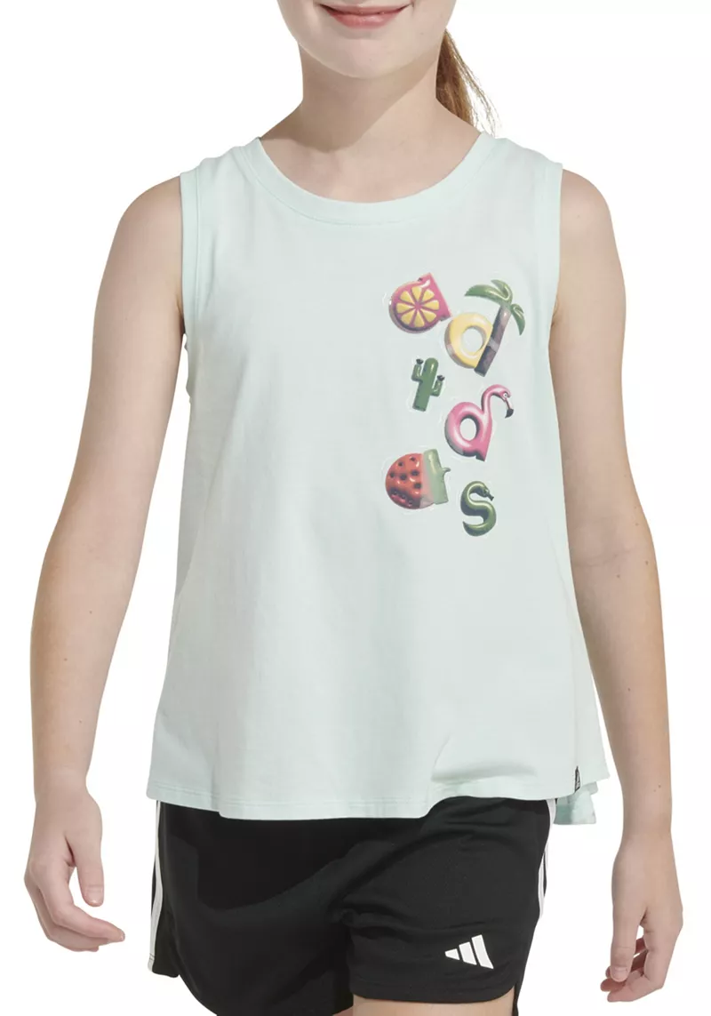 Майка до талии для девочек Adidas, цвет Halo Mint
Майка до талии для девочек Adidas, цвет Halo Mint